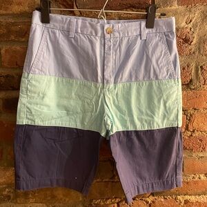Boys Vineyard Vine Tri Color Shorts Size 14
